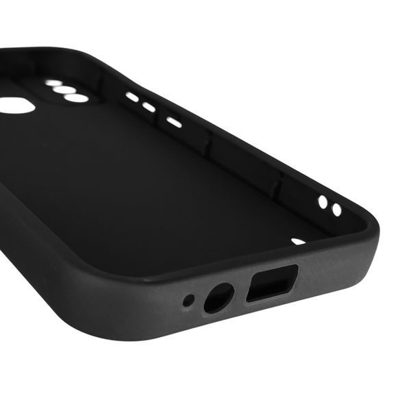 Чехол силиконовый Soft Touch с 3D принтом для Tecno Spark 6 Go (KE5) черный (Полная защита камеры) 0044663 фото