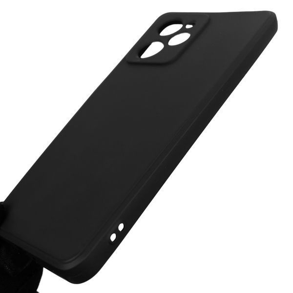 Чохол для Xiaomi POCO X5 Pro 5G з квадратними гранями із захистом камери на сяомі х5 про 5г чорний 0001224 фото