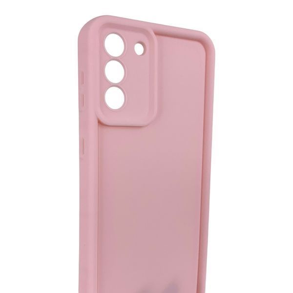 Чохол силіконовий Soft Touch для Samsung Galaxy S21 Plus рожевий (Повний захист камери) 0054042 фото