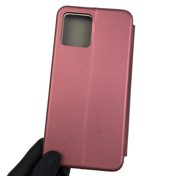 Чохол-книжка для Motorola Moto G72 PAVG0004RS з підставкою на моторола г72 бордова 0001423 фото