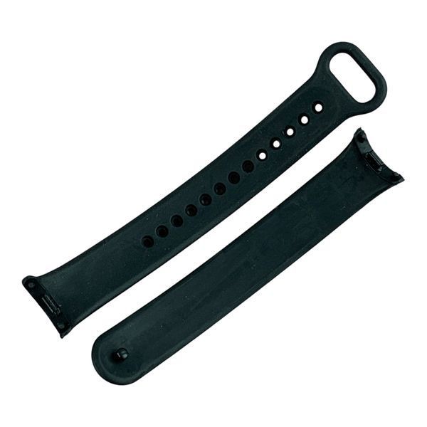 Ремінець силіконовий для Xiaomi Mi Smart Band 8 чорний Black 0062381 фото