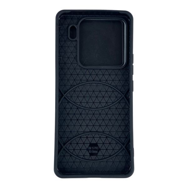 Чехол противоударный для Xiaomi 15 Pro с магнитной пластиной со шторкой на камере черный 0050789 фото