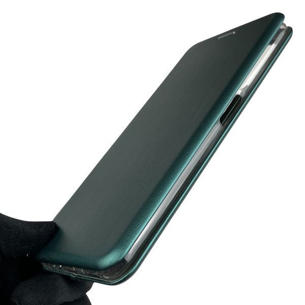Чехол-книжка для OPPO A76 с подставкой на оппо а76 зеленая 0012969 фото