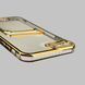 Чохол для Apple iPhone 7 Plus із золотою окантовкою з кишенькою для карток на айфон 7 плюс золотий 0013041 фото 5