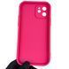 Чехол силиконовый оригинальный Soft Touch с 3D принтом волшебной минни маус для Apple iPhone 12 малиновый (Полная защита камеры) 0049493 фото 2