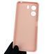 Чохол для Xiaomi POCO C65 з квадратними гранями із захистом камери на сяомі поко с65 персиковий 0001932 фото 2
