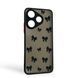 Чохол для телефона Xiaomi Redmi 13 с 3D принтом бантиків із захистом камери на сяомі редмі 13 чорний 0033603 фото 1