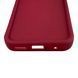 Чехол силиконовый Soft Touch для Motorola G22 бордовый (Полная защита камеры) 0054374 фото 6