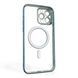 Чехол для Apple iPhone 13 Pro Max с линзами на камере с MagSafe на айфон 13 про макс голубой 0034381 фото 2