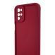 Чехол силиконовый Soft Touch для Motorola G22 бордовый (Полная защита камеры) 0054374 фото 4