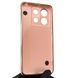 Чехол для телефона Xiaomi POCO X6 женский с ремешком и украшениями и золотой окантовкой на сяоми поко х6 пудровый gs1 0016369 фото 2