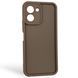 Чохол силіконовий Soft Touch для Tecno Spark Go 3 (KN3) коричневий (Повний захист камери) 0054481 фото 1