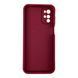 Чехол силиконовый Soft Touch для Motorola G22 бордовый (Полная защита камеры) 0054374 фото 2