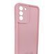 Чохол силіконовий Soft Touch для Samsung Galaxy S21 Plus рожевий (Повний захист камери) 0054042 фото 3