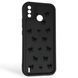 Чехол силиконовый Soft Touch с 3D принтом для Tecno Spark 6 Go (KE5) черный (Полная защита камеры) 0044663 фото 1