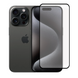 Защитное стекло для телефона Apple iPhone 15 Pro противоударное полноэкранное на айфон 15 про черное 0038121 фото 1