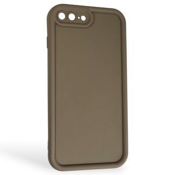 Чохол силіконовий Soft Touch для Apple iPhone 7 Plus коричневий (Повний захист камери) 0044250 фото