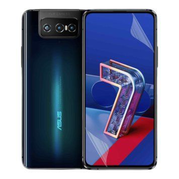 Плёнка гидрогелевая для Asus Zenfone 7 Pro глянцевая на асус зенфон 7 про прозрачная 0008648 фото
