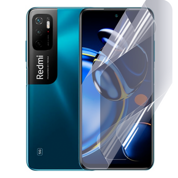 Плёнка гидрогелевая для Xiaomi Redmi Note 11SE глянцевая на Сяоми редми нот 11се прозрачная 0011602 фото