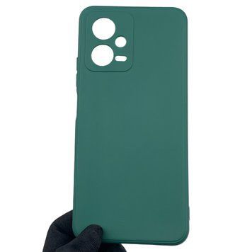Чохол для Xiaomi Redmi Note 12 5G з квадратними гранями із захистом камери на сяомі нот 12 5г зелений 0012703 фото