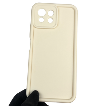 Чохол силіконовий Soft Touch для Xiaomi Mi 11 Lite молочний (Повний захист камери) 0039753 фото