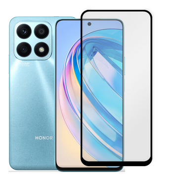 Защитное стекло для телефона Huawei Honor X8A противоударное полноэкранное на хонор х8а черное 0038497 фото