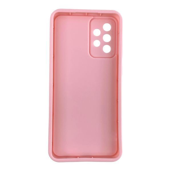 Чехол силиконовый Soft Touch для Samsung Galaxy A72 розовый (Полная защита камеры) 0053993 фото