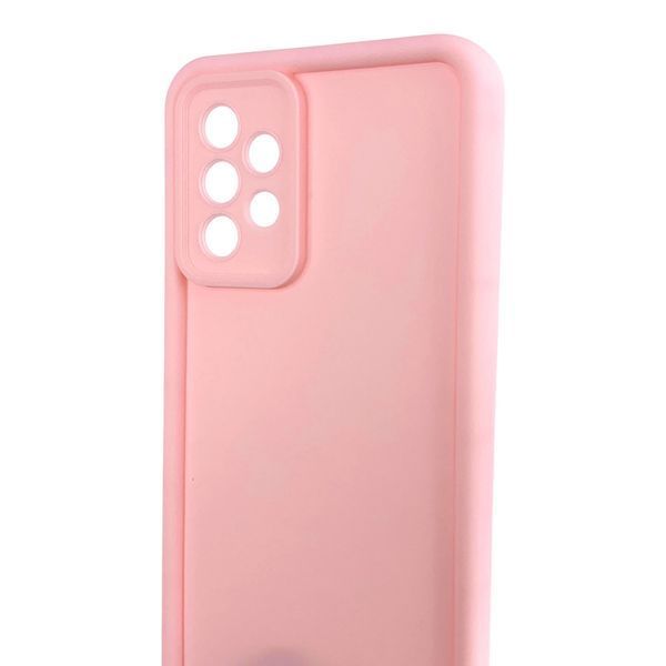 Чехол силиконовый Soft Touch для Samsung Galaxy A72 розовый (Полная защита камеры) 0053993 фото