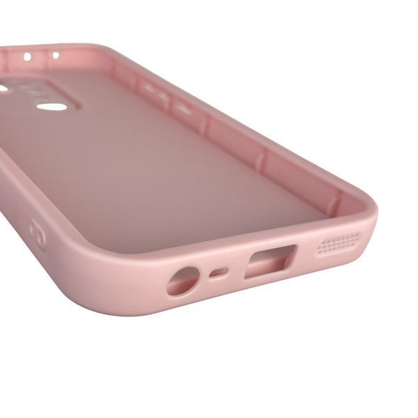 Чохол силіконовий оригінальний Soft Touch з 3D принтом кумедний тед ведмідик для Xiaomi Redmi 9 рожевий (Повний захист камери) 0048910 фото