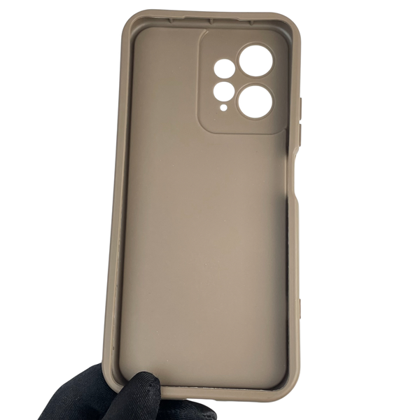 Чехол силиконовый Soft Touch для Xiaomi Redmi Note 12 4G коричневый (Полная защита камеры) 0039982 фото