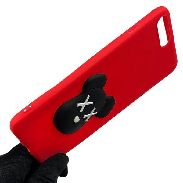 Чохол для Apple iPhone 7 Plus дитячий бір брік з 3д малюнком айфон 7 плюс червоний 0012055 фото