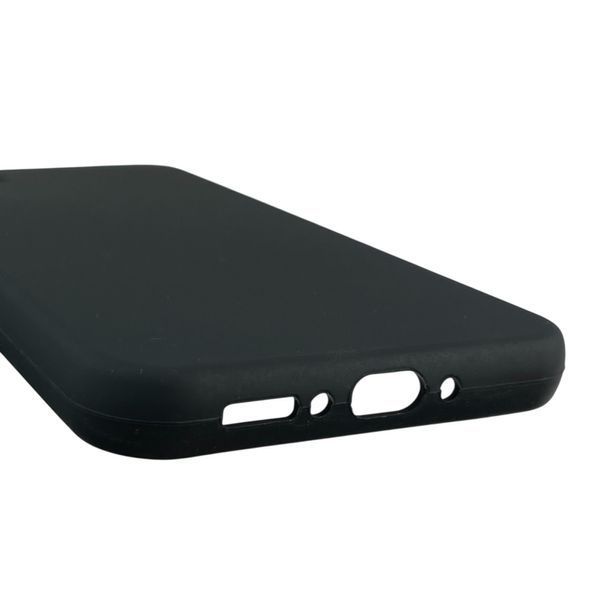 Чохол для Samsung Galaxy A34 5G (SM-A346E) силіконовий з мікрофіброю нековзний на самсунг а34 5г чорний 0031935 фото