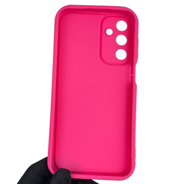 Чехол силиконовый оригинальный Soft Touch с 3D принтом волшебной минни маус для Samsung Galaxy M15 5G малиновый (Полная защита камеры) 0049846 фото