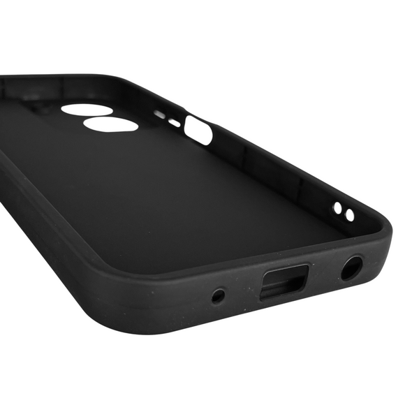 Чехол силиконовый Soft Touch с 3D принтом Майнкрафт для Xiaomi Redmi A5 EU черный (Полная защита камеры) 0041538 фото