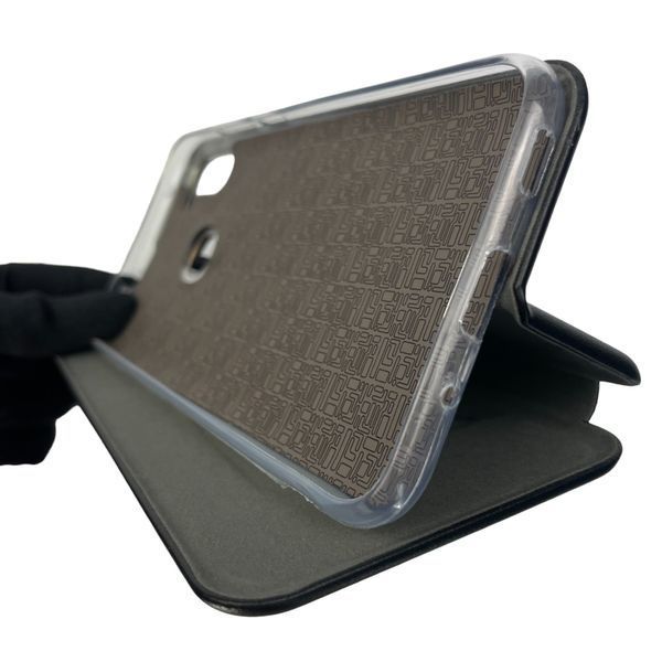 Чехол-книжка для Samsung Galaxy A11 SM-A115F с подставкой на самсунг а11 чёрная 0002184 фото