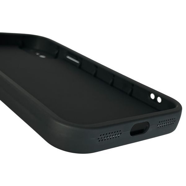 Чехол силиконовый Soft Touch с 3D принтом для Apple iPhone X черный (Полная защита камеры) 0044614 фото
