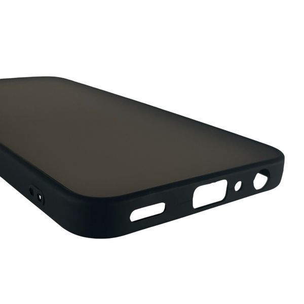 Чохол для Samsung Galaxy A25 5G (SM-A256B) матовий з високими бортами з захистом камери на самсунг а25 5г чорний 0012120 фото