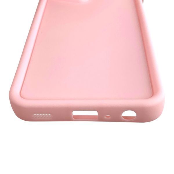 Чехол силиконовый Soft Touch для Samsung Galaxy A72 розовый (Полная защита камеры) 0053993 фото