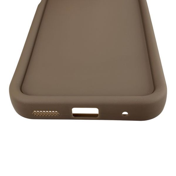 Чохол силіконовий Soft Touch для Motorola G22 коричневий (Повний захист камери) 0054375 фото