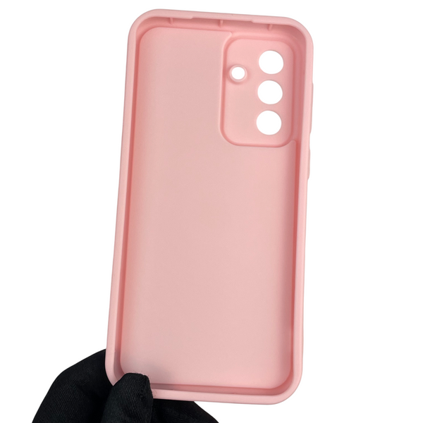 Чохол силіконовий Soft Touch з 3D принтом жіночим для Samsung Galaxy A56 (SM-A566B) рожевий (Повний захист камери) 0042765 фото