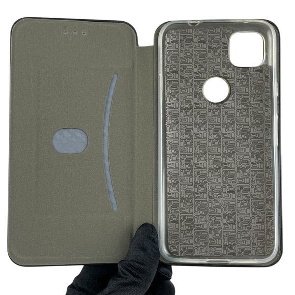 Чохол-книжка для Google Pixel 4A з екошкіри із підставкою на гугл піксель 4A чорна gd1 0013500 фото