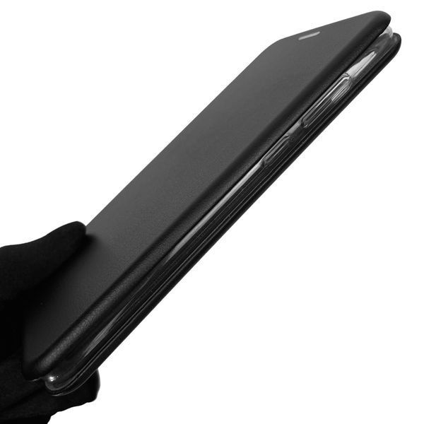 Чехол-книжка для Samsung Galaxy A11 SM-A115F с подставкой на самсунг а11 чёрная 0002184 фото