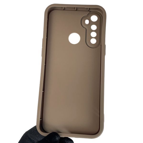 Чехол силиконовый Soft Touch для Realme C3 коричневый (Полная защита камеры) 0044194 фото