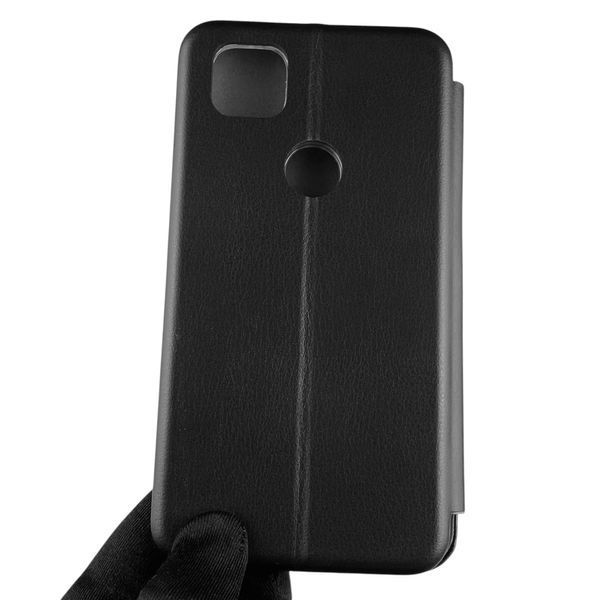 Чохол-книжка для Google Pixel 4A з екошкіри із підставкою на гугл піксель 4A чорна gd1 0013500 фото