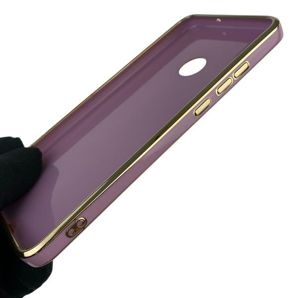 Чехол для Huawei Honor 8X JSN-L21 с кольцом MagSafe с золотой окантовкой на хуавей хонор 8х черничный gs1 0022131 фото
