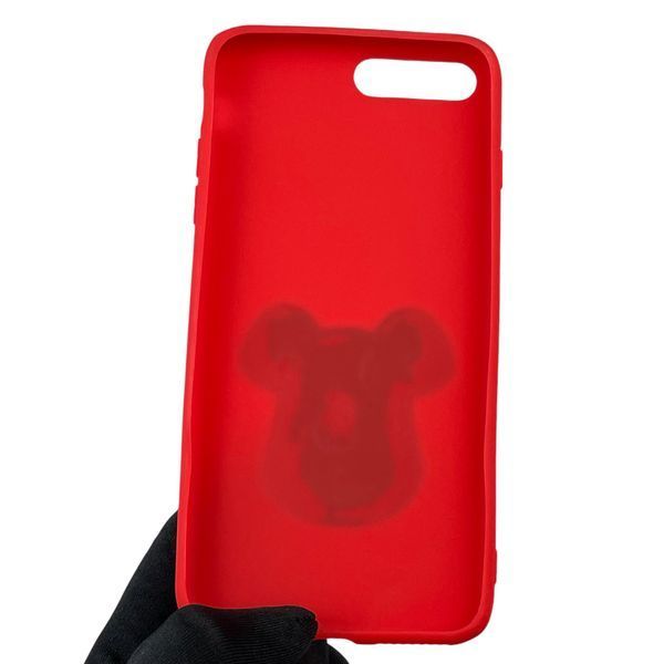 Чохол для Apple iPhone 7 Plus дитячий бір брік з 3д малюнком айфон 7 плюс червоний 0012055 фото