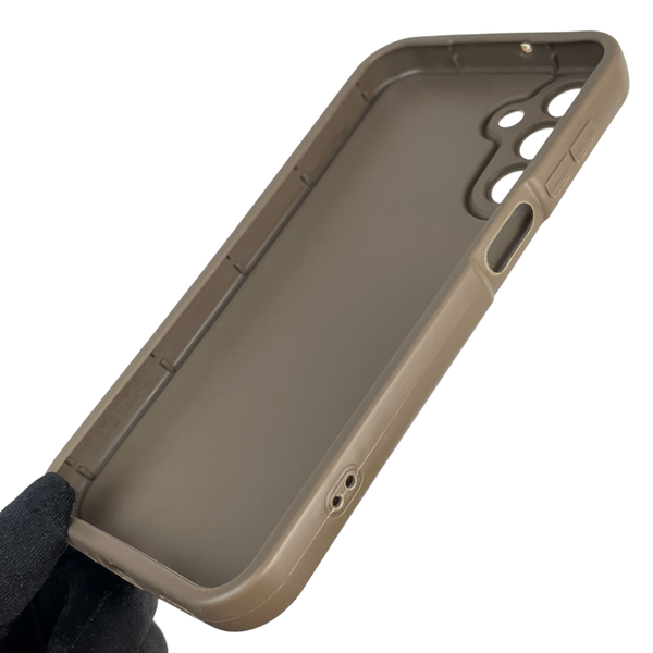 Чехол силиконовый Soft Touch для Samsung Galaxy A15 (SM-A155M) коричневый (Полная защита камеры) 0039542 фото