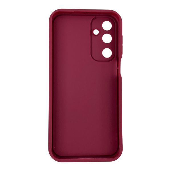 Чохол силіконовий Soft Touch для Samsung Galaxy M16 5G (M166P) бордовий (Повний захист камери) 0053893 фото