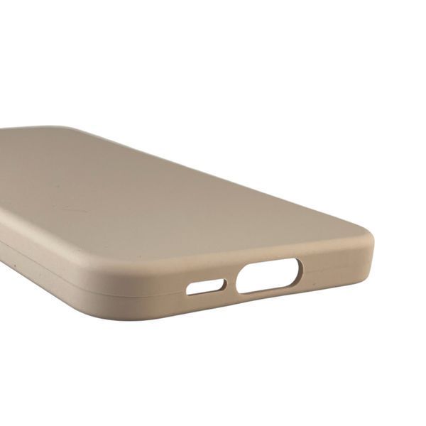 Чохол для Samsung Galaxy S24 FE (SM-S721B) силіконовий з мікрофіброю нековзний на самсунг с24 фе пудровий 0032198 фото