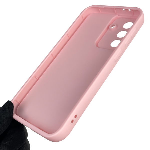 Чохол силіконовий Soft Touch з 3D принтом жіночим для Samsung Galaxy A56 (SM-A566B) рожевий (Повний захист камери) 0042765 фото
